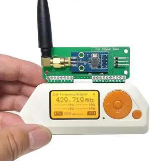 JAENFONG For Flipper Zero CC1101 433Mhz Development Board Wireless Flipper Zero Modification Board SubGhz GPIO 433Mhz Antenna Module
