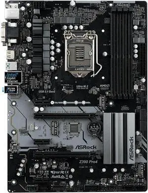 Z390 Pro4 Desktop 1151 Motherboard Z390 Socket LGA1151 DDR4 SATA3 USB3.0 M.2