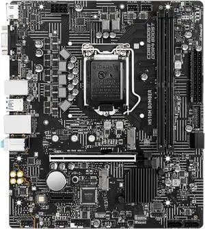 Motherboard Fit forMSI H510M Bomber forIntel H510 LGA 1200 with I/O Back Plate Shield