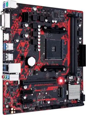Computer Motherboards Fit forASUS B450M Dragon Motherboard forAMD B450 AM4 DDR4 M.2 MATX USB 3.2 DVI HDMI