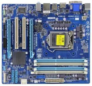 GA-B75M-D3H Motherboard LGA 1155 DDR3 Memory 32G Desktop Motherboard DVI VGA HDMI USB3