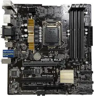 Motherboard Fit forASUS B85M-E r2.0 forIntel LGA 1150 with I/O Back Plate Shield