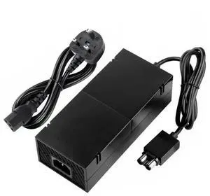 JAENFONG Power Supply AC Adapter with Power Cord Replacement Power AC Adapter Thermal/Electrical Insulation Silent for Xbox One Console