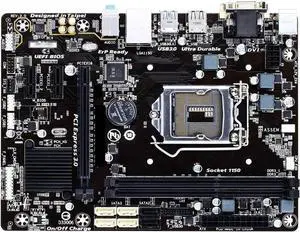 Micro ATX Mainboard Fit forGigabyte GA-B85M-D2V Fit forIntel LGA 1150 DDR3 B85M-D2V USB2.0 USB3.0 16GB B85 Mainboard PC Gaming Motherboard
