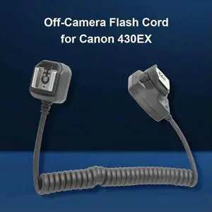 JAENFONG OC-E3 Off Camera Flash Camera Extension Cord Flash Sync Focus Cable Cord Remote Focus Cable for Flashlight for