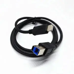 JAENFONG 3.3FT USB C to USB Type B 3.0 Cable for HDD Case Disk Enclosure Web Camera Digital Video Blue ray Drive Type C Square Cord JAENFONG 3.3FT USB C to USB Type B 3.0 Cable for HDD Case Disk Enclosure Web Camera Digital Video Blue ray Drive Type C Square Cord