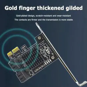 JAENFONG Hard Disk Drive SSD Adapter Card 4 Port SATA III PCIe Expansion Card 6Gbps SATA to PCI-e 1X Controller with Bracket JAENFONG Hard Disk Drive SSD Adapter Card 4 Port SATA III PCIe Expansion Card 6Gbps SATA to PCI-e 1X Controller with Bracket