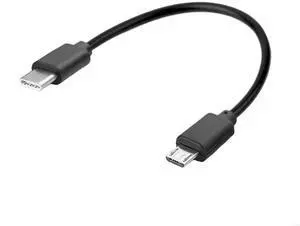 JAENFONG 30cm Type C to Micro USB Male Sync Charge OTG CHARGER Cable Cord Adapter For Phone Usbc Wire