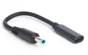 JAENFONG PD USB Type C Female to 4.5x3.0mm DC Jack Charger Adapter Cable for Laptop JAENFONG PD USB Type C Female to 4.5x3.0mm DC Jack Charger Adapter Cable for Laptop