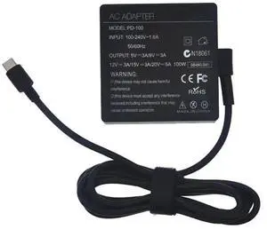 JAENFONG 20V 5A 100W Universal USB Type C Laptop Power Adapter Charger for Laptop Power Supply JAENFONG 20V 5A 100W Universal USB Type C Laptop Power Adapter Charger for Laptop Power Supply