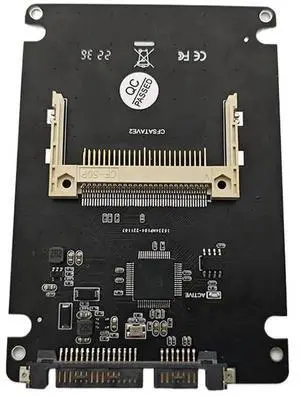 JAENFONG CF 50Pin To 2.5 SATA 22Pin Hard Drive Converter Support CF I/II CF To 2.5/3.5inch SATA Adapter Card for Desktop Laptop