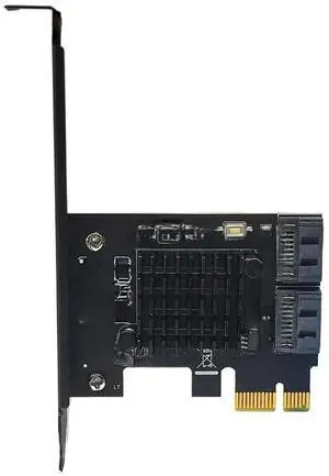 JAENFONG FOR SATA Raid PCI-E Card SATA Raid Controller ASMedia 1061R Chip PCI Express X1 to 2 Port SATA3.0 6Gb RAID Card for SATA HDD SSD