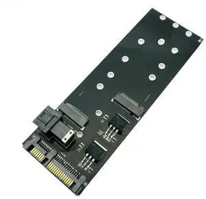 JAENFONG FOR 22Pin SATA M.2 SSD Adapter SFF-8643 to NVMe M.2 NGFF SSD Board m.2 SATA SSD TO SATA Adapter NVME SSD to SFF-8643 Expansion Cards