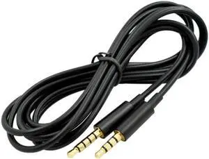 JAENFONG Standard Version Gaming Headphone Audio Cable for Logitech Astro A10 A40 A30 (Black)