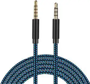JAENFONG Straight Version Gaming Headset Audio Cable for Logitech Astro A10 A40 A30 (2M)