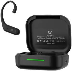 JAENFONG Wireless Upgrade Cable Bluetooth-compatible 5.4 with Charging Case HIFI Music Earphones Wire BT Module Upgrade Ear Hook Cable