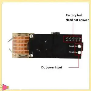 JAENFONG High Voltage Module High-Frequency Low Heat Drive Efficiency High Power DC12V Power Supply 20Kv
