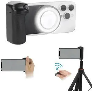 JAENFONG For Magsafe Magnetic Bluetooth-Compatible Shutter Camera Photo Stabilizer 1/4inch Screw Phone Holder for Android 16 15 14