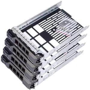 Pack-4, Hard Drive Tray Caddy for D.ell Poweredge Series 11/12/13 Generation Models 3.5" SAS/SATA R320 R430, R530, R730, T430, T630, R420, R520, R720, T420, T620, R410, R510, R710, T410, T610 T710 Pack-4, Hard Drive Tray Caddy for D.ell Poweredge Series 11/12/13 Generation Models 3.5" SAS/SATA R320 R430, R530, R730, T430, T630, R420, R520, R720, T420, T620, R410, R510, R710, T410, T610 T710