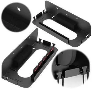 JAENFONG l Wall Bracket with Controller Hook Console Holder Stand Organizer for Nintendo Switch2 Accessories