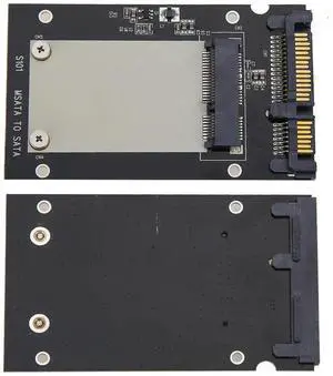 JAENFONG MSATA SSD to 2.5in SATA Convertor Adapter Card Computer Transition Card