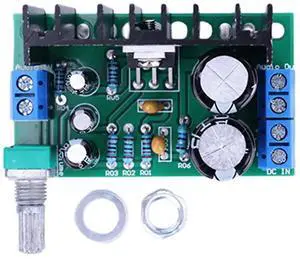 JAENFONG TDA2050 Mono Audio Power Amplifier Board 10-100W Stereo Amplifier Board 1-Channel Stereo Power Amplifier DC/AC 12-24V
