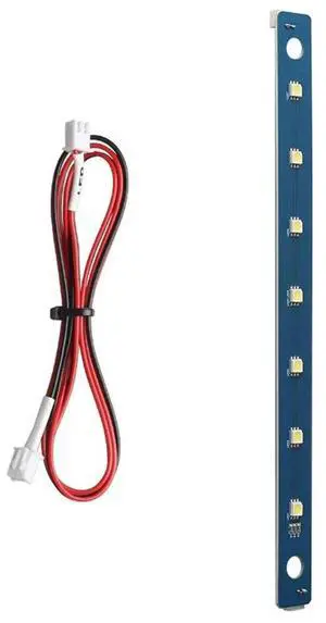 JAENFONG LED 24V Light Bar for FLASHFORGE Adventurers AD5M 5MPRO 3D Printers 7Pcs Lamp Beads with Cable 3D Printer Accessories