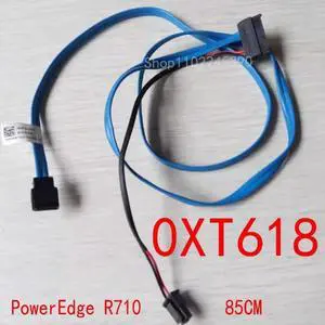 JAENFONG For PowerEdge R710 Workstation Power Supply Cable 0XT618 XT618 2.5-Inch Dedicated DVD Drive Cable SATA 85CM