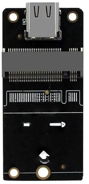 JAENFONG FOR NVME USB Adapter NVME to USB 3.1 TYPE C 10Gbps Riser M2 PCIE NVME SSD to USB C Conveter JMS583 Chip M Key for 2230 M.2 NGFF SSD