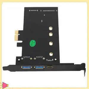 JAENFONG Dual USB3.0 & Type-C M.2 Pcie Adapter M2 SSD SATA B Key To PCI-E Controller Converter Riser Card For 2280 2260 2242 2230 NGF JAENFONG Dual USB3.0 & Type-C M.2 Pcie Adapter M2 SSD SATA B Key To PCI-E Controller Converter Riser Card For 2280 2260 2242 2230 NGF