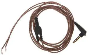 JAENFONG 3.5mm OFC Core 3-Pole Jack Headphone Audio Cable DIY Earphone Maintenance Wire