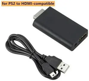 JAENFONG for to HDMI-compatible Adapter Converter 1080P Full High-definition HD Video Game Console to HDTV Projector Portable
