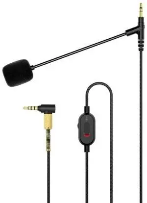 JAENFONG Headset Mic Cable for WH-1000XM5 WH-1000XM4 WH-1000XM3 Audio Cables Aux 3.5mm Headphones Microphone Boom