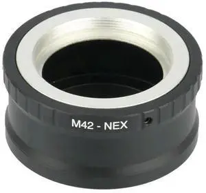 JAENFONG Lens Mount Adapter Ring Easy To Use Camera Lens Adapter Ring Accessories for M42 Lens for NEX E NEX3 NEX5 NEX5N