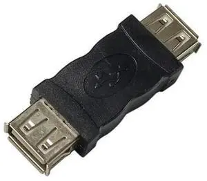 JAENFONG 1pc USB 2.0 Type A Female to Female Coupler Adapter Connector F/F Converter For PC Laptop