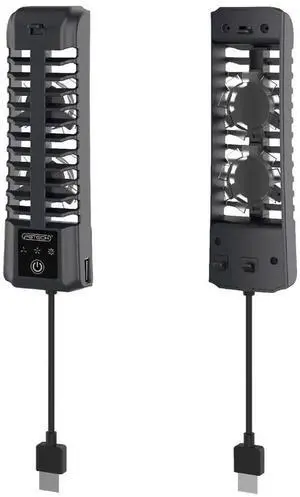 JAENFONG Cooling Fan 3 Levels Efficient Cooling System Quiet Cooler Fan External Cooler Fan for 5 Slim Disc&Digital Edition