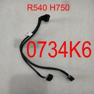 JAENFONG For R540 H750 Workstation Power Supply Cable 734K6 0734K6 8-Disk Hard Disk Backplane SAS Array Card Cable
