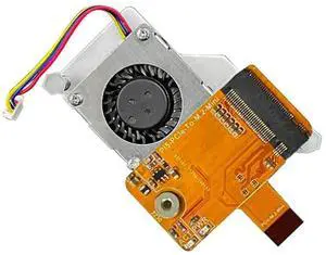 JAENFONG For Raspberry Pi 5 Pcie To M.2 Nvme SSD HAT With Cooling Fan FPC & Differential Design 2230 Nvme SSD Expansion Board