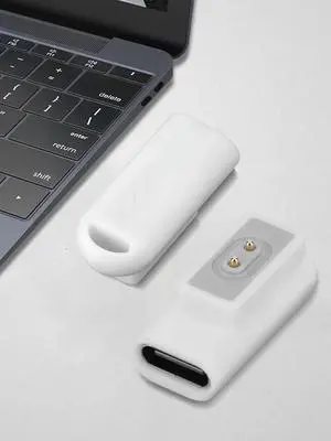 JAENFONG USB C Female To /Redmi Watch Charger Connector Type C Adapter Magnetic Charger Adapter for Mi Band 8 Pro