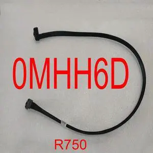 JAENFONG For R750 Workstation Power Supply Cable MHH6D 0MHH6D Remove The Rear Backplane SAS Cable