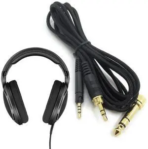 JAENFONG Replacement 3.5mm to 2.5mm Earphone Cable for Sennheiser- HD598 HD599 HD569 HD579 HD518 Headset Audios Cord
