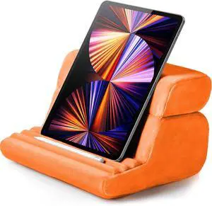 UGREEN Tablet Pillow Stand for Lap Soft Holder Bed with 3 Viewing Angles Adjustable Home Office Accessories Compatible with iPad Pro 13 12 11 10.5 Air Mini 5 4 3 2 Phone 16 15 14 E-Reader Orange UGREEN Tablet Pillow Stand for Lap Soft Holder Bed with 3 Viewing Angles Adjustable Home Office Accessories Compatible with iPad Pro 13 12 11 10.5 Air Mini 5 4 3 2 Phone 16 15 14 E-Reader Orange