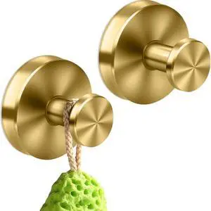 2 PCS Suction Cup Hooks for Shower home essentials Removable Shower Towel Hooks Suction Hooks No Drill Hook for Glass Door,christmas gift ideas Windows Tile Robe Bathroom Suction Hook home have must