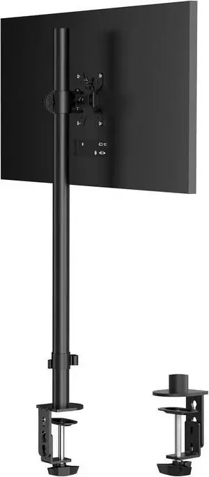Pholiten Single Tall Monitor Stand, Extra Tall 31 Inch Monitor Mount, Fully Adjustable Tall Monitor arm for 13-32 Inch LCD ScreenHolds up to 22lbs