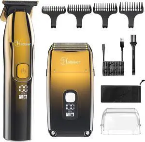Hatteker Foil Shaver Bald Head Shaver Electric Shaver Razor for Men Precision Trimmer Beard Clipper Triple Blades Waterproof Cordless