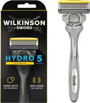 WILKINSON SWORD - Hydro 5 Skin Protection for Men | Advanced | Razor Handle + 1 Blade Refill