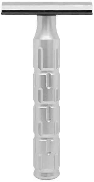 The Goodfellas Smile SYNTESI ALUMINUM, CNCMachined DoubleEdge Safety Razor  45° Precision Angle, UltraLight & Agile Design for Face Shaving, Made in Italy