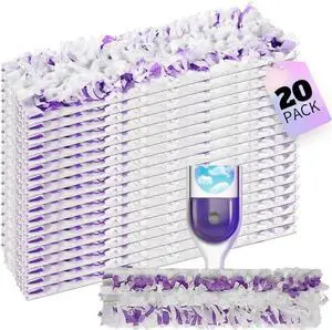 Replacement for S.wiffer PowerMop Disposable Mop Pads Multi-Sided Cleaning, Compatible with S.wiffer PowerMop for All Safe Floors20 Count