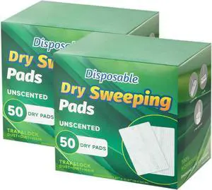 Dry Sweeping Cloths Mop Refills Disposable Sweeping Cloths Floor Dust Refills Mop Pad, Floor Cloth Refills for Swiffer Standard Sweeper , 7.87x11.81inch,100 Count