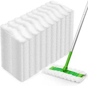 AIR U+ Dry Mop Pads for Swiffer Sweeper Heavy Duty Pet Sweeping Refills Cloths Cleaning Hardwood Floor Dust and Hair, Disposable, Unscented, 30 Count